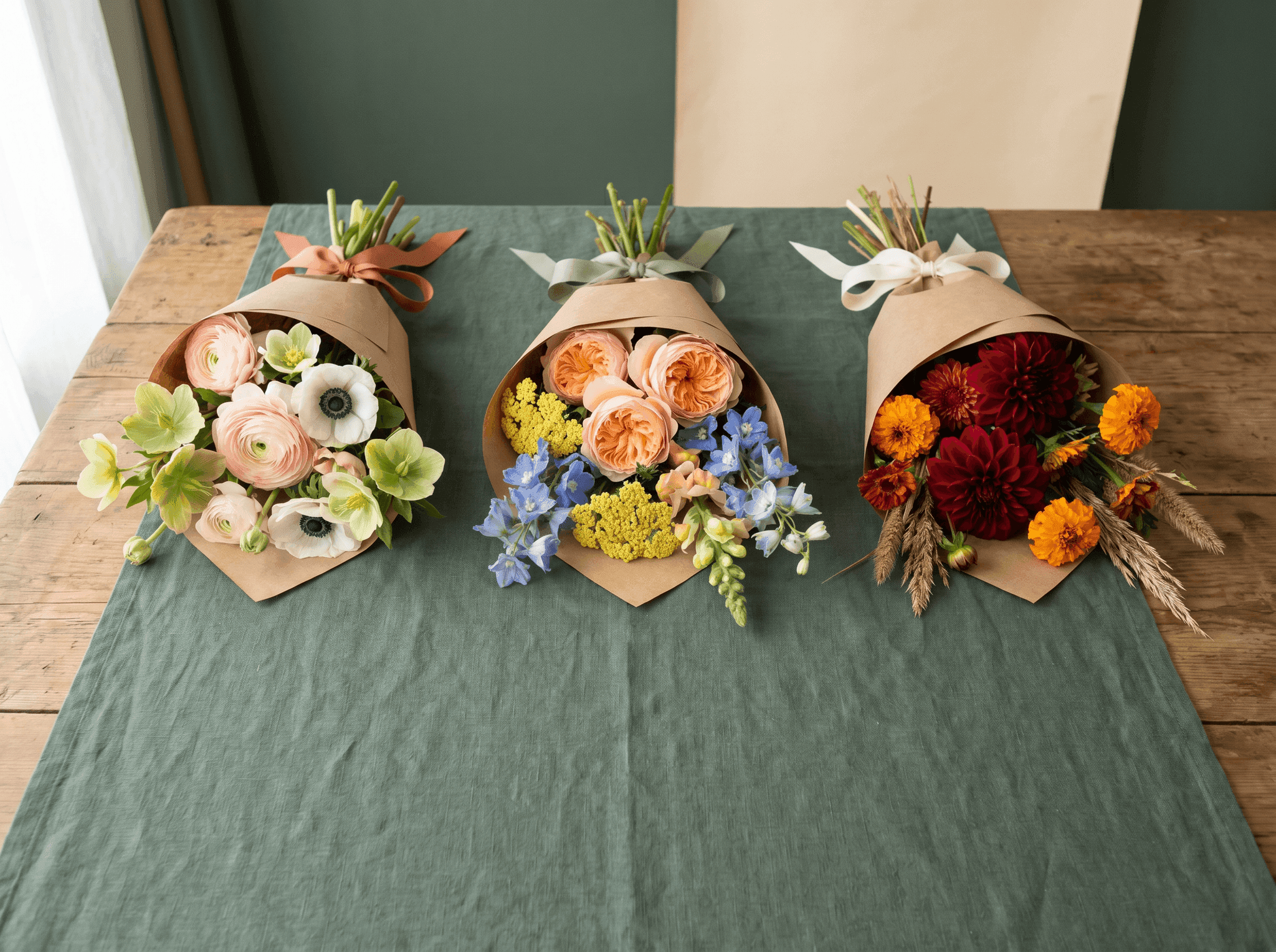 Abonnement — mensuel — Un bouquet, livré chaque mois.