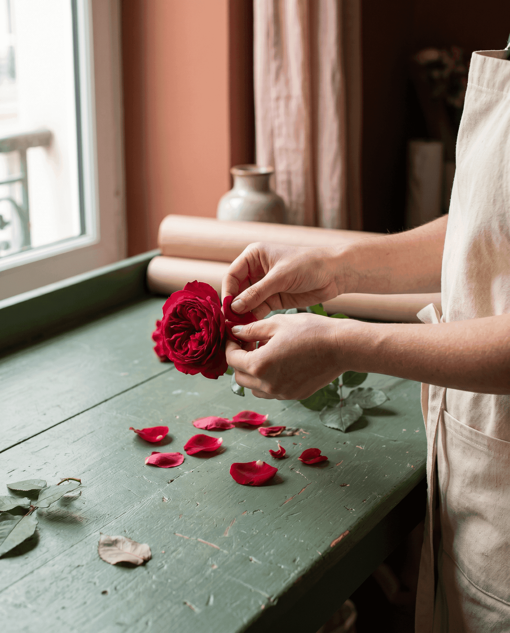 Pourquoi nous ne vendons jamais de roses rouges en hiver.